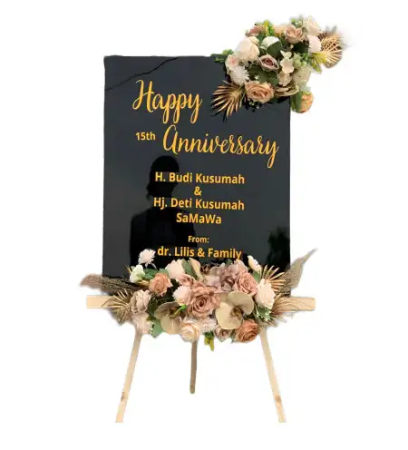 Papan Bunga Akrilik 17 Ilir
